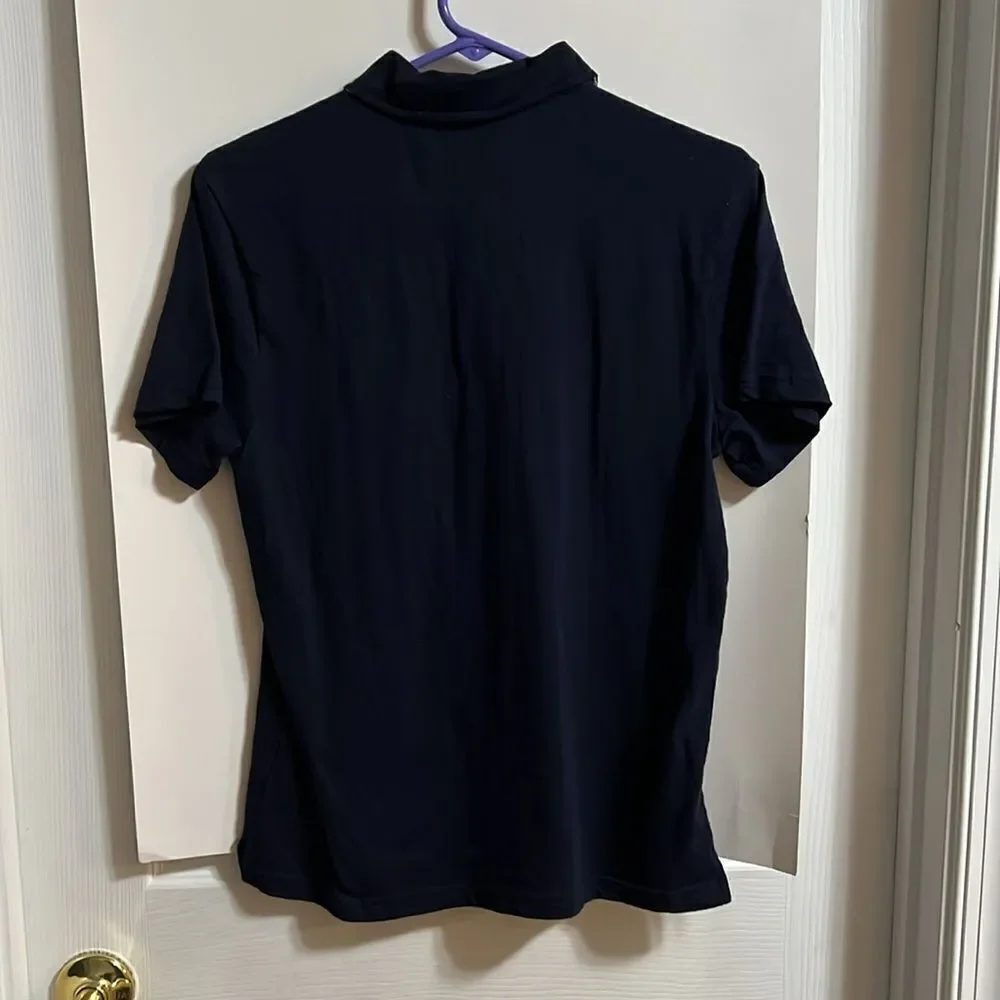 Gymboree size 14 youth boys navy blue polo.